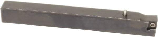 Sumitomo - SCNC, Right Hand Cut, -5° Lead Angle, 3/8" Shank Height x 3/8" Shank Width, Neutral Rake Indexable Turning Toolholder - 4-1/2" OAL, CC.. 21.51 Insert Compatibility, Series Screw Lock - Industrial Tool & Supply