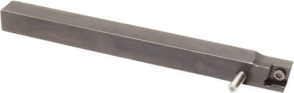 Sumitomo - SCAC, Right Hand Cut, 0° Lead Angle, 5/8" Shank Height x 5/8" Shank Width, Neutral Rake Indexable Turning Toolholder - 4-1/2" OAL, CC.. 32.52 Insert Compatibility, Series Screw Lock - Industrial Tool & Supply