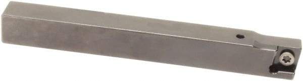Sumitomo - SCAC, Right Hand Cut, 0° Lead Angle, 3/8" Shank Height x 3/8" Shank Width, Neutral Rake Indexable Turning Toolholder - 4-1/2" OAL, CC.. 21.51 Insert Compatibility, Series Screw Lock - Industrial Tool & Supply