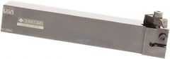 Sumitomo - GWB, External, Left Hand, 5mm Max Depth of Cut, 4.5 to 5.99mm Groove Width, Indexable Grooving Tool Holder - CGA.. Insert Compatibility, 25.4mm Shank Height, 25.4mm Shank Width, 153.39mm OAL - Industrial Tool & Supply