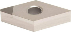Sumitomo - NF-DNMA432 H Grade DA2200 Polycrystalline Diamond (PCD) Turning Insert - 55° Diamond, 1/2" Inscr Circle, 3/16" Thick, 1/32" Corner Radius - Industrial Tool & Supply