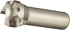 Sumitomo - 80mm Cut Diam, 32mm Shank Diam, 120mm OAL, Indexable Square Shoulder End Mill - SOMT Inserts, Cylindrical Shank, 90° Lead Angle, Through Coolant, Series WaveMill - Industrial Tool & Supply