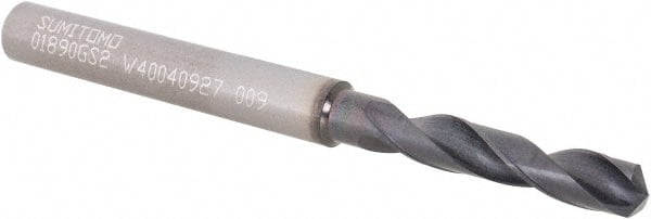 Sumitomo - 4.8mm 135° Solid Carbide Screw Machine Drill Bit - Industrial Tool & Supply
