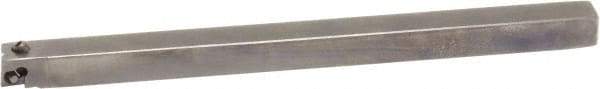 Sumitomo - PCLC, Right Hand Cut, -5° Lead Angle, 1/2" Shank Height x 1/2" Shank Width, Positive Rake Indexable Turning Toolholder - 6" OAL, CCMT 32.52 Insert Compatibility, Series Swiss - Industrial Tool & Supply