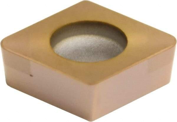 Sumitomo - 2NC-CCGA32.51 Grade BNC160 PCBN Turning Insert - TiN Finish, 80° Diamond, 3/8" Inscr Circle, 5/32" Thick, 1/64" Corner Radius - Industrial Tool & Supply