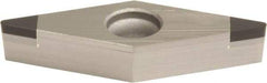 Sumitomo - 2NU-VBGA221 Grade BN700 PCBN Turning Insert - Uncoated, 35° Diamond, 1/4" Inscr Circle, 1/8" Thick, 1/64" Corner Radius - Industrial Tool & Supply