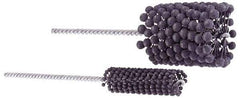 Brush Research Mfg. - 3/8" Bore Diam, 320 Grit, Silicon Carbide Flexible Hone - Extra Fine, 8" OAL - Industrial Tool & Supply