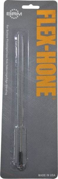 Brush Research Mfg. - 3/16" Bore Diam, 180 Grit, Silicon Carbide Flexible Hone - Extra Fine, 6" OAL - Industrial Tool & Supply