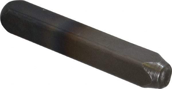 C.H. Hanson - 9 Piece, 1/4" Character Steel Stamp Set - Figures, Standard - Industrial Tool & Supply