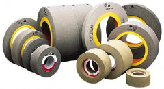Camel Grinding Wheels - 24" Diam x 12" Hole x 8" Wide Centerless & Cylindrical Grinding Wheel - 80 Grit, Aluminum Oxide, Type 1, Medium Grade, Vitrified Bond, No Recess - Industrial Tool & Supply