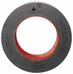 Camel Grinding Wheels - 24" Diam x 12" Hole x 6" Wide Centerless & Cylindrical Grinding Wheel - 80/120 Grit, Aluminum Oxide, Type 1, Medium/Fine Grade, Vitrified Bond, No Recess - Industrial Tool & Supply