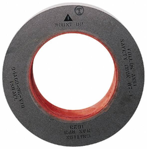Camel Grinding Wheels - 20" Diam x 12" Hole x 6" Wide Centerless & Cylindrical Grinding Wheel - 80/120 Grit, Aluminum Oxide, Type 1, Medium/Fine Grade, Vitrified Bond, No Recess - Industrial Tool & Supply