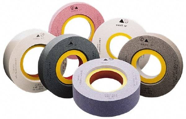 Camel Grinding Wheels - 20" Diam x 8" Hole x 1-1/2" Wide Centerless & Cylindrical Grinding Wheel - 60 Grit, Aluminum Oxide, Type 5, Medium Grade, Vitrified Bond, One Side Recess - Industrial Tool & Supply