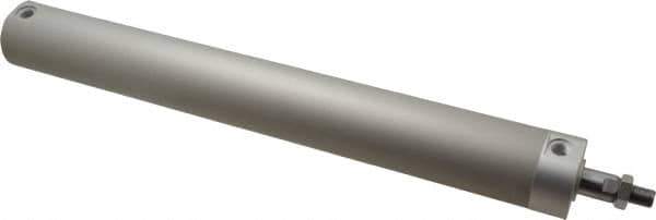 SMC PNEUMATICS - 1-1/2" Bore Double Acting Air Cylinder - 1/8 Port, 7/16-20 Rod Thread, 140 Max psi, 40 to 140°F - Industrial Tool & Supply