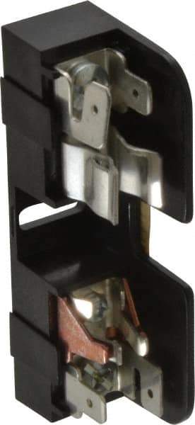 Ferraz Shawmut - 10 to 14 AWG, 600 VAC/VDC, 30 Amp, DIN Rail Mount, Screw Mount Fuse Block - 13/32 Inch Diameter x 1-1/2 Inch Fuse Length, 3.04 Inch Long x 3/4 Inch Wide x 1.31 Inch High Block - Industrial Tool & Supply