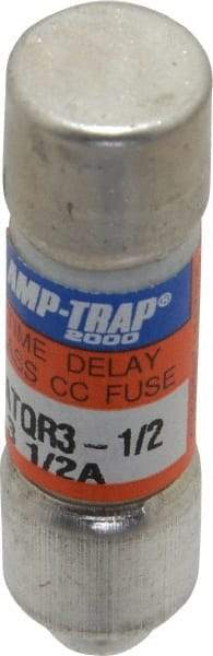 Ferraz Shawmut - 300 VDC, 600 VAC, 3.5 Amp, Time Delay General Purpose Fuse - Clip Mount, 1-1/2" OAL, 100 at DC, 200 at AC kA Rating, 13/32" Diam - Industrial Tool & Supply