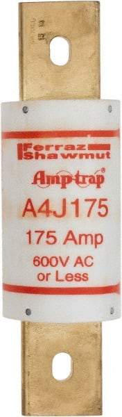 Ferraz Shawmut - 300 VDC, 600 VAC, 175 Amp, Fast-Acting General Purpose Fuse - Clip Mount, 5-3/4" OAL, 100 at DC, 200 at AC kA Rating, 1-5/8" Diam - Industrial Tool & Supply
