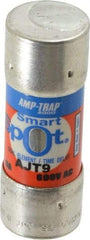 Ferraz Shawmut - 500 VDC, 600 VAC, 9 Amp, Time Delay General Purpose Fuse - Clip Mount, 2-1/4" OAL, 100 at DC, 200 at AC, 300 (Self-Certified) kA Rating, 13/16" Diam - Industrial Tool & Supply