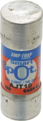 Ferraz Shawmut - 500 VDC, 600 VAC, 10 Amp, Time Delay General Purpose Fuse - Clip Mount, 2-1/4" OAL, 100 at DC, 200 at AC, 300 (Self-Certified) kA Rating, 13/16" Diam - Industrial Tool & Supply