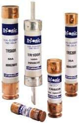 Ferraz Shawmut - 600 VAC/VDC, 0.1 Amp, Time Delay General Purpose Fuse - Clip Mount, 127mm OAL, 20 at DC, 200 at AC kA Rating, 13/16" Diam - Industrial Tool & Supply