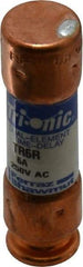 Ferraz Shawmut - 160 VDC, 250 VAC, 6 Amp, Time Delay General Purpose Fuse - Clip Mount, 50.8mm OAL, 20 at DC, 200 at AC kA Rating, 9/16" Diam - Industrial Tool & Supply