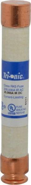Ferraz Shawmut - 600 VAC/VDC, 2 Amp, Time Delay General Purpose Fuse - Clip Mount, 127mm OAL, 20 at DC, 200 at AC kA Rating, 13/16" Diam - Industrial Tool & Supply
