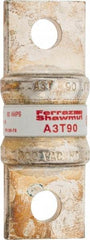 Ferraz Shawmut - 160 VDC, 300 VAC, 90 Amp, Fast-Acting General Purpose Fuse - Bolt-on Mount, 2-5/32" OAL, 200 at AC, 50 at DC kA Rating, 13/16" Diam - Industrial Tool & Supply
