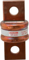 Ferraz Shawmut - 160 VDC, 300 VAC, 400 Amp, Fast-Acting General Purpose Fuse - Bolt-on Mount, 2-3/4" OAL, 200 at AC, 50 at DC kA Rating, 1-21/64" Diam - Industrial Tool & Supply
