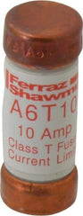 Ferraz Shawmut - 300 VDC, 600 VAC, 10 Amp, Fast-Acting General Purpose Fuse - Clip Mount, 1-1/2" OAL, 100 at DC, 200 at AC kA Rating, 9/16" Diam - Industrial Tool & Supply