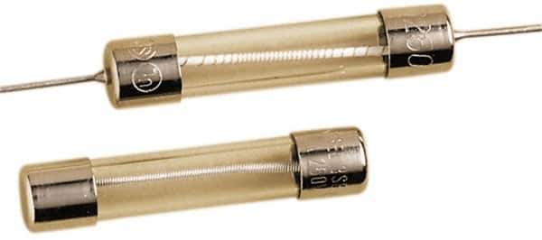 Ferraz Shawmut - 250 VAC, 0.18 Amp, Fast-Acting Miniature Glass Fuse - Clip Mount, 1-1/4" OAL, 1/4" Diam - Industrial Tool & Supply