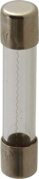 Ferraz Shawmut - 250 VAC, 0.8 Amp, Fast-Acting Miniature Glass Fuse - Clip Mount, 1-1/4" OAL, 1/4" Diam - Industrial Tool & Supply