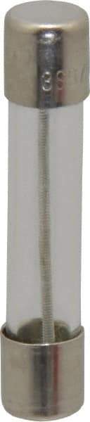 Ferraz Shawmut - 250 VAC, 0.75 Amp, Time Delay Miniature Glass Fuse - Clip Mount, 1-1/4" OAL, 1/4" Diam - Industrial Tool & Supply