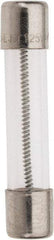 Ferraz Shawmut - 250 VAC, 3.2 Amp, Time Delay Miniature Glass Fuse - Clip Mount, 1-1/4" OAL, 1/4" Diam - Industrial Tool & Supply