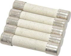 Ferraz Shawmut - 250 VAC, 3 Amp, Time Delay Miniature Ceramic Fuse - Clip Mount, 1-1/4" OAL, 1/4" Diam - Industrial Tool & Supply