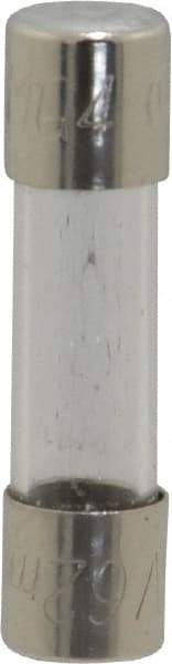 Ferraz Shawmut - 250 VAC, 0.06 Amp, Fast-Acting Miniature Glass Fuse - Clip Mount, 20mm OAL, 5mm Diam - Industrial Tool & Supply