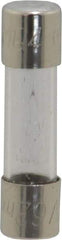 Ferraz Shawmut - 250 VAC, 0.06 Amp, Fast-Acting Miniature Glass Fuse - Clip Mount, 20mm OAL, 5mm Diam - Industrial Tool & Supply