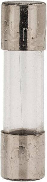 Ferraz Shawmut - 250 VAC, 0.13 Amp, Fast-Acting Miniature Glass Fuse - Clip Mount, 20mm OAL, 5mm Diam - Industrial Tool & Supply
