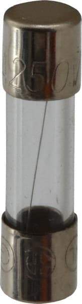Ferraz Shawmut - 250 VAC, 0.8 Amp, Fast-Acting Miniature Glass Fuse - Clip Mount, 20mm OAL, 5mm Diam - Industrial Tool & Supply