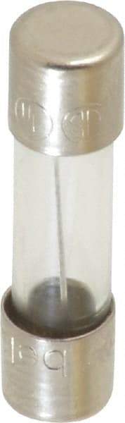 Ferraz Shawmut - 250 VAC, 2 Amp, Fast-Acting Miniature Glass Fuse - Clip Mount, 20mm OAL, 5mm Diam - Industrial Tool & Supply