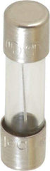 Ferraz Shawmut - 250 VAC, 2 Amp, Fast-Acting Miniature Glass Fuse - Clip Mount, 20mm OAL, 5mm Diam - Industrial Tool & Supply
