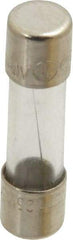 Ferraz Shawmut - 250 VAC, 2.5 Amp, Fast-Acting Miniature Glass Fuse - Clip Mount, 20mm OAL, 5mm Diam - Industrial Tool & Supply