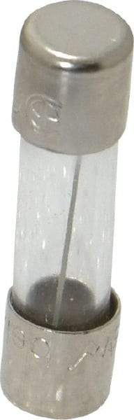 Ferraz Shawmut - 250 VAC, 3 Amp, Fast-Acting Miniature Glass Fuse - Clip Mount, 20mm OAL, 5mm Diam - Industrial Tool & Supply