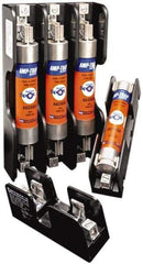 Ferraz Shawmut - 3 Pole, 250 VAC/VDC, 100 Amp, Screw Mount Fuse Block - 3 Inch Long x 3 Inch Wide x 1.38 Inch High Block - Industrial Tool & Supply