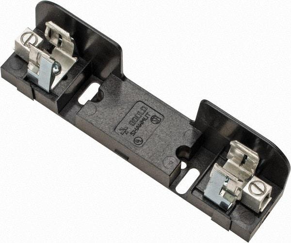 Ferraz Shawmut - 1, 2, 3 Pole, 14 to 2 AWG, 250/600 VAC/VDC, 60 Amp, Screw Mount Fuse Block - 5/16 Inch Diameter x 7 Inch Long x 1.46 Inch Wide x 2 Inch High Block - Industrial Tool & Supply