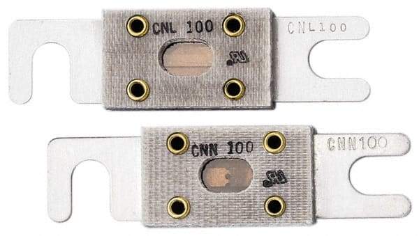 Ferraz Shawmut - 175 Amp Visible Link Flat Forklift & Truck Fuse - 32VAC, 32VDC, 3.18" Long x 0.75" Wide, Littelfuse CNL175, Bussman ANL175, Ferraz Shawmut CNL175 - Industrial Tool & Supply