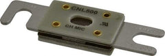 Ferraz Shawmut - 500 Amp Visible Link Flat Forklift & Truck Fuse - 32VAC, 32VDC, 3.18" Long x 0.75" Wide, Littelfuse CNL500, Bussman ANL500, Ferraz Shawmut CNL500 - Industrial Tool & Supply