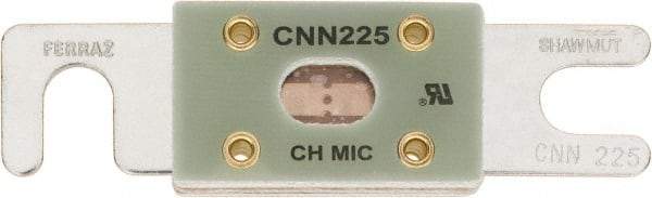 Ferraz Shawmut - 225 Amp Visible Link Flat Forklift & Truck Fuse - 125VAC, 48VDC, 3.18" Long x 0.75" Wide, Littelfuse CNN225, Bussman ANN225, Ferraz Shawmut CNN225 - Industrial Tool & Supply