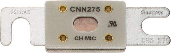 Ferraz Shawmut - 275 Amp Visible Link Flat Forklift & Truck Fuse - 125VAC, 48VDC, 3.18" Long x 0.75" Wide, Littelfuse CNN275, Bussman ANN275, Ferraz Shawmut CNN275 - Industrial Tool & Supply