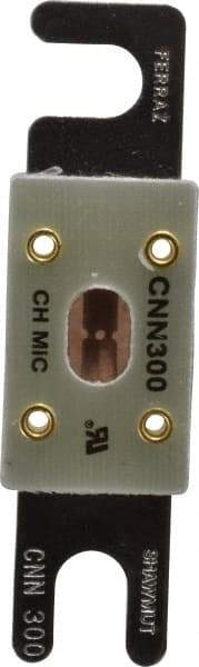 Ferraz Shawmut - 300 Amp Visible Link Flat Forklift & Truck Fuse - 125VAC, 48VDC, 3.18" Long x 0.75" Wide, Littelfuse CNN300, Bussman ANN300, Ferraz Shawmut CNN300 - Industrial Tool & Supply