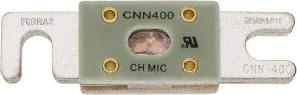 Ferraz Shawmut - 400 Amp Visible Link Flat Forklift & Truck Fuse - 125VAC, 48VDC, 3.18" Long x 0.75" Wide, Littelfuse CNN400, Bussman ANN400, Ferraz Shawmut CNN400 - Industrial Tool & Supply